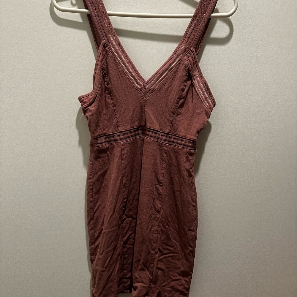 Free People Sleeveless V-Neck Dress